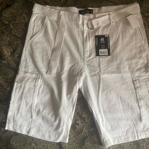New Belted Cargo Shorts Size 40W